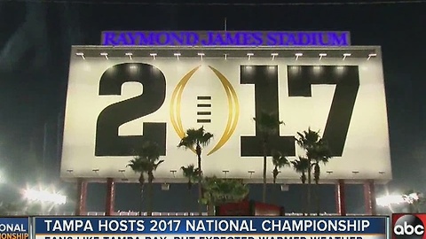 Tampa hosts 2017 National Championship