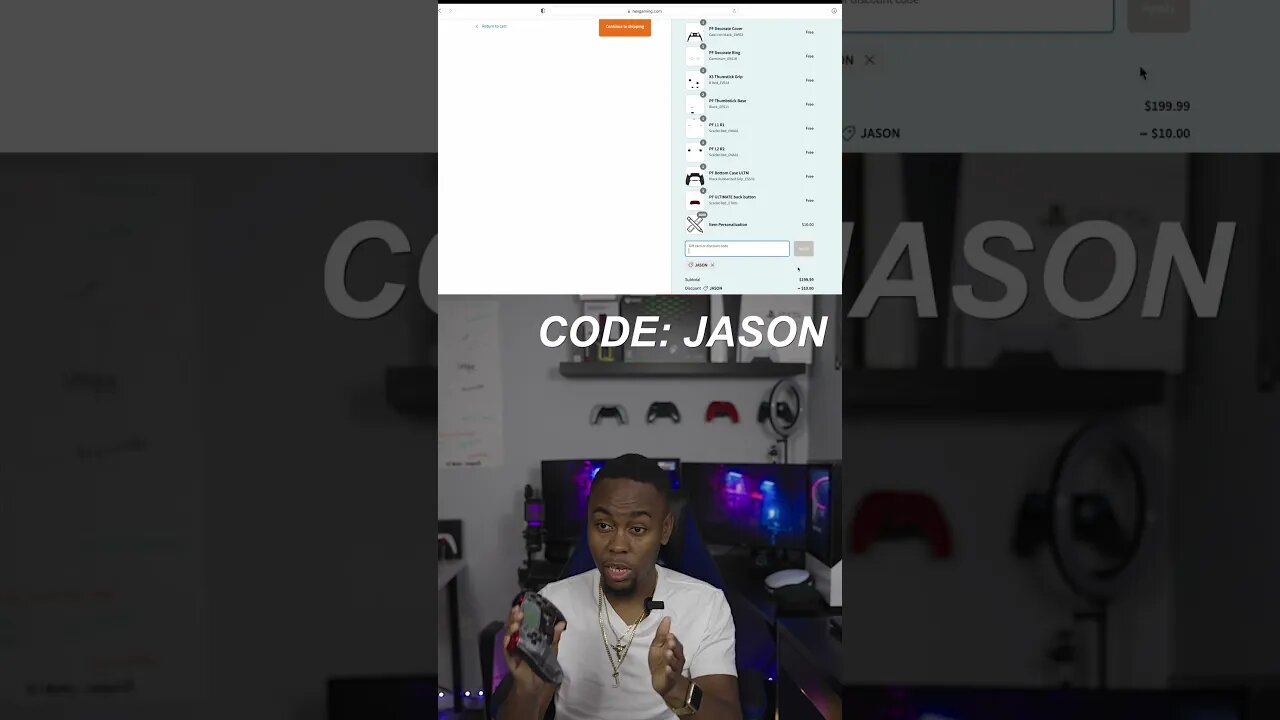 189.99 CODE JASON 189 99 CONTROLLER WILD! #shorts