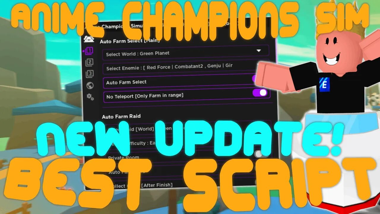 (2023 Pastebin) The *NEW* Anime Champions Simulator Script! NEW Update, FAST HATCH, Farm, and more!