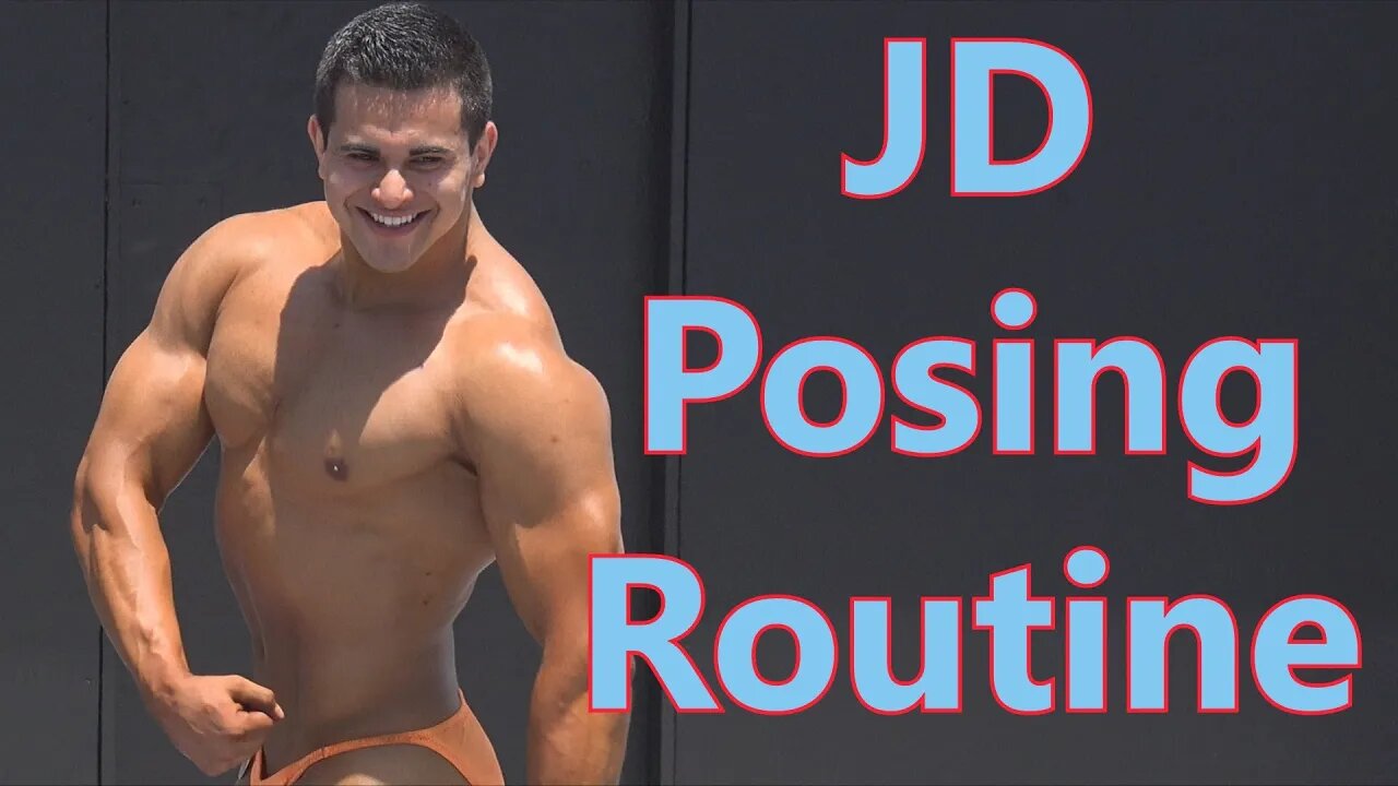 Teen Bodybuilder JD Posing Routine #bodybuilding #fitness #workout