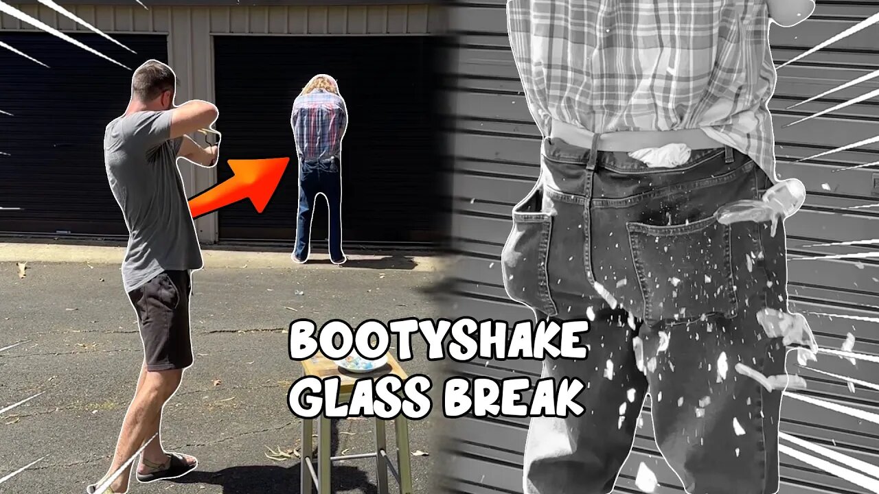 Booty Shake Glass Break! Mini game!