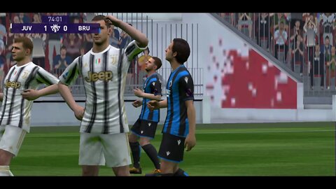 PES 2021: JUVENTUS vs CLUB BRUGGE | Entretenimiento Digital 3.0
