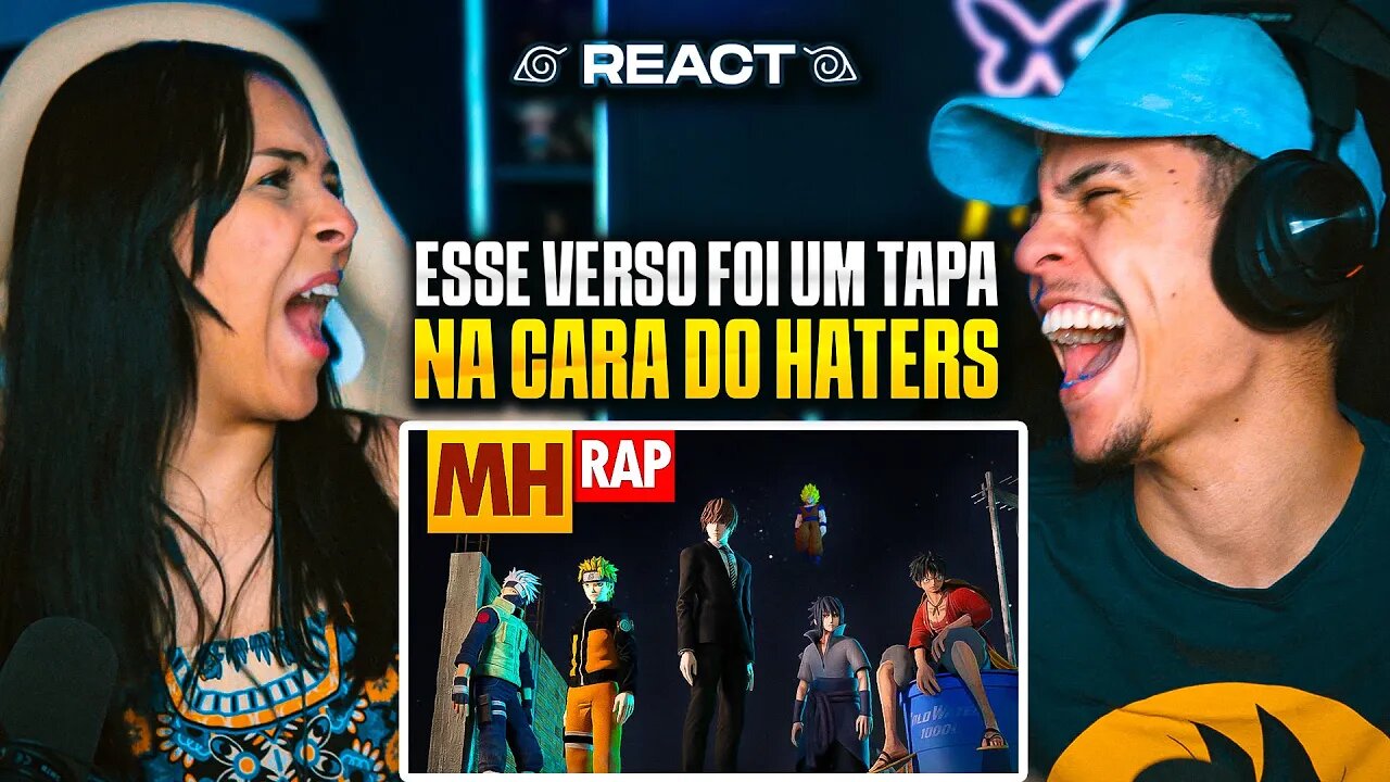 MHRAP - Ninja da Quebrada 🤙 (AnimeVerse) | [Casal Jounin React] 🔥