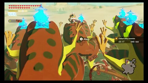Hyrule Warriors: Age of Calamity - Challenge #71: Chief-of-the-Dunes Battle (Very Hard)