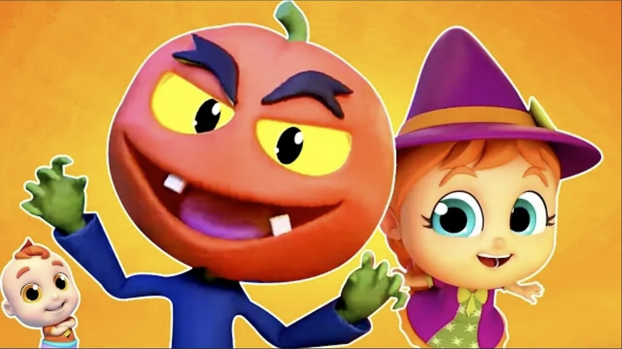 One Two I Say Boo + More Halloween Songs & Cartoon Videos for Kids