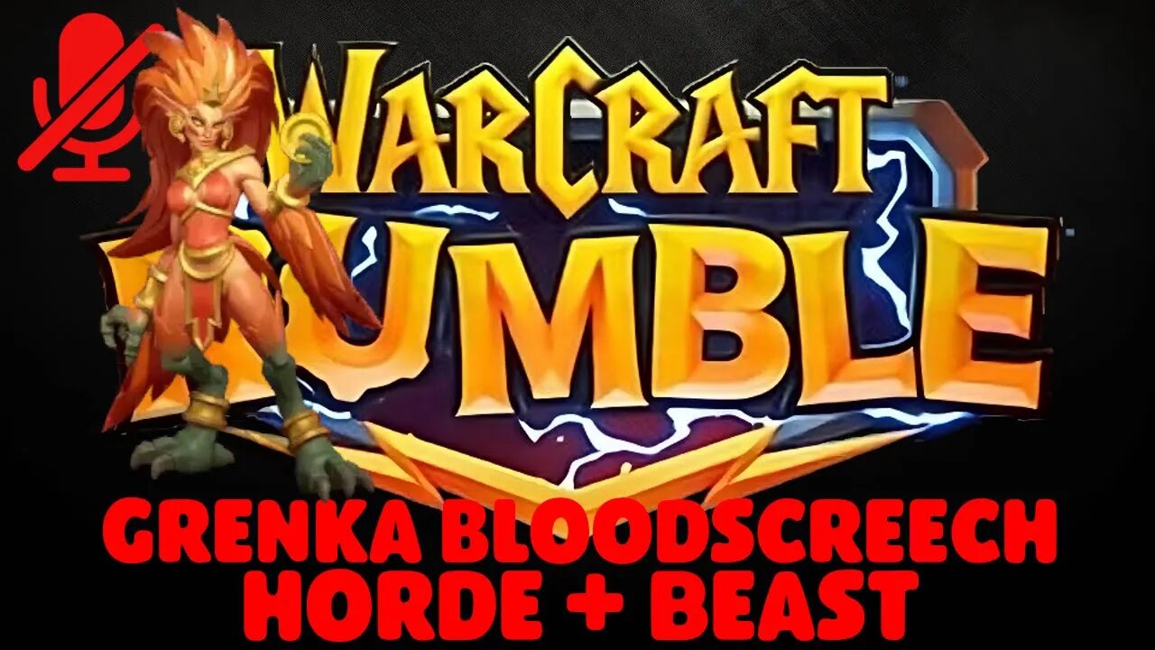 WarCraft Rumble - Grenka Bloodscreech - Horde + Beast