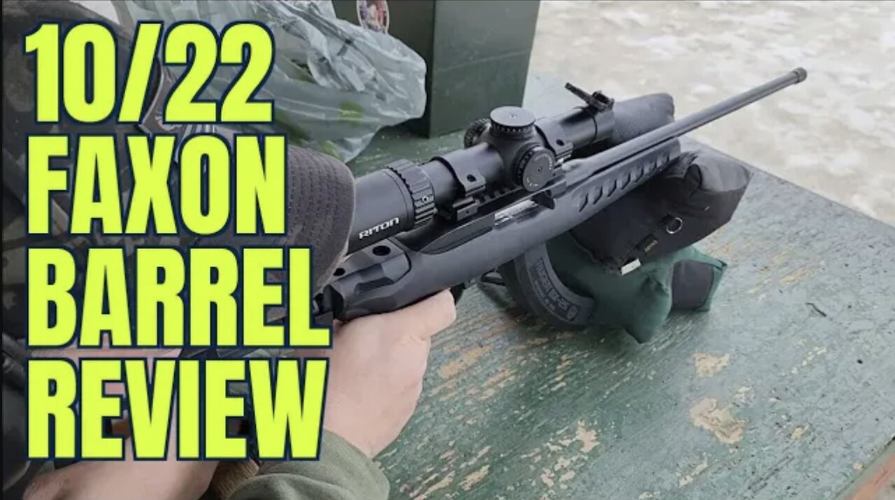 16" Faxon Pencil 10/22 Barrel Review!