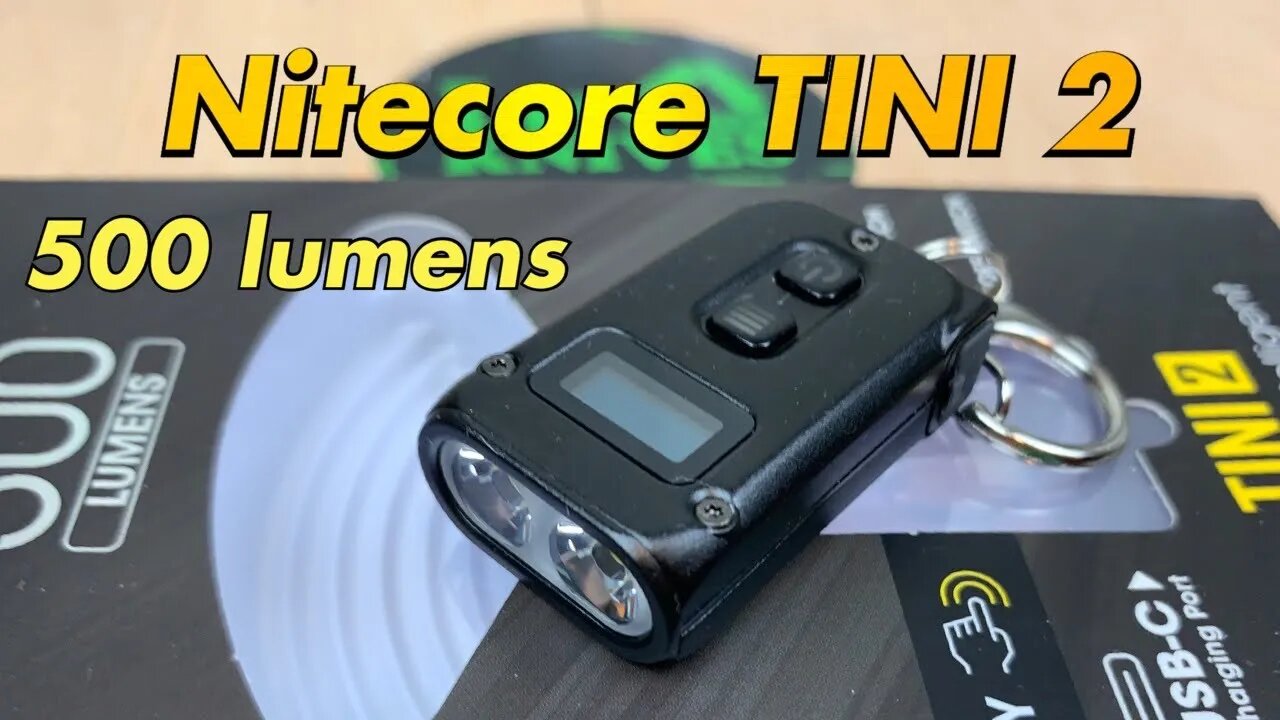 Nitecore Tini 2 500 lumen Keychain Flashlight