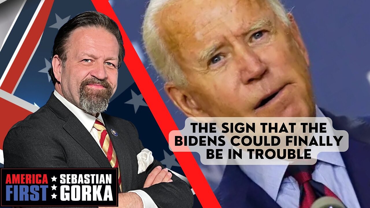 The sign that the Bidens could finally be in trouble. John Solomon with Sebastian Gorka