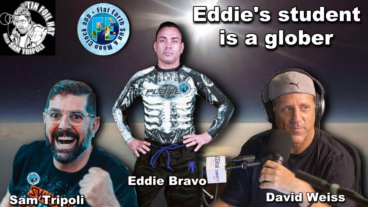 Tinfoil Hat w Eddie Bravo Globehead David Weiss