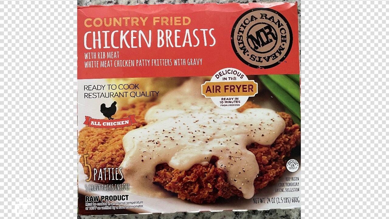 (10/08/2023) TASTE TESTING MISTICA RANCH MEATS CHICKEN FRIED CHICKEN BREAST