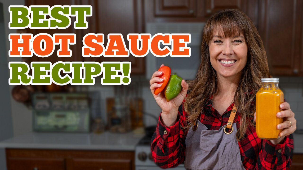 SECRET INGREDIENT that Will Have You Tossing the Store Bought | Fermented Hot Sauce Recipe