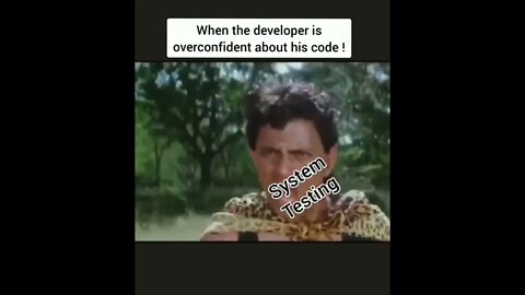 When the developer is overconfident about his code 👩‍💻 🤣