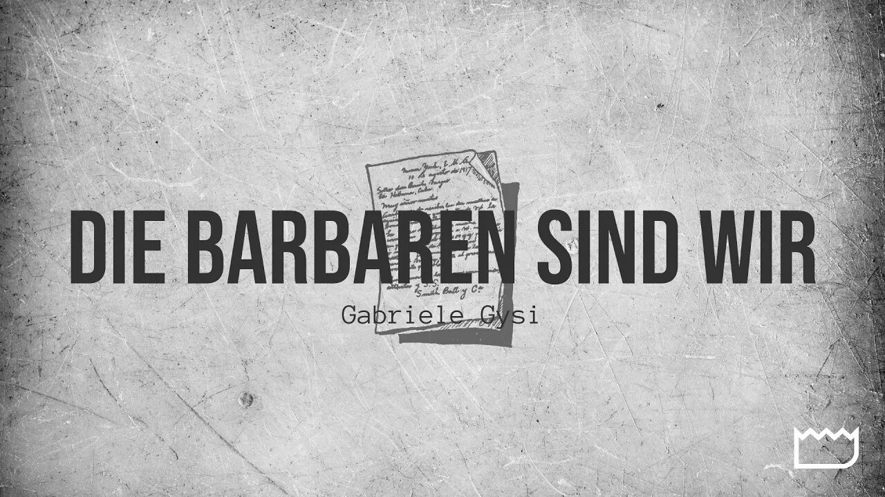 Die Barbaren sind wir | Gabriele Gysi