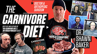 Carnivore Diet | Best-Selling Author Dr. Shawn Baker | How Did Thomas Crosson Lose 81 Pounds? How Did Rick Lowe Lose 92 Pounds (In 6 Months)? Will Your Brain Explode & Will Cholesterol Kill You If You Eat Only Meat?