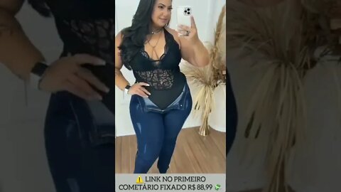 🛑 CALÇA JEANS PLUS SIZE SUPER LIPO COM CINTA MODELADORA LEVANTA BUMBUM