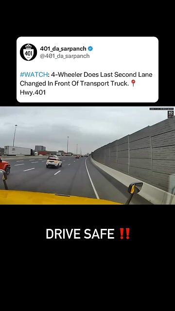 Dangerous Driving On Highway