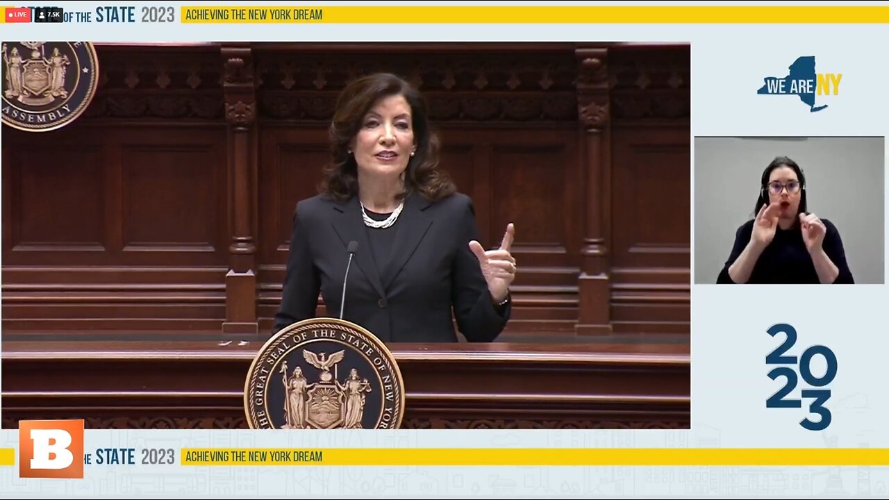 LIVE: New York Governor Kathy Hochul Delivering State of the State Address...