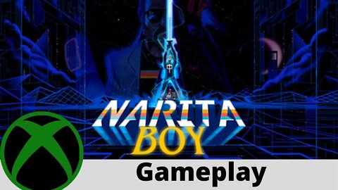 Narita Boy Gameplay on Xbox Gamepass