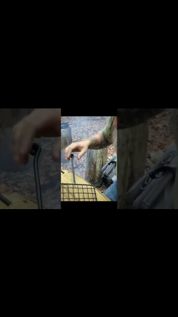 Bushcraft Grill Set🔥 #Shorts