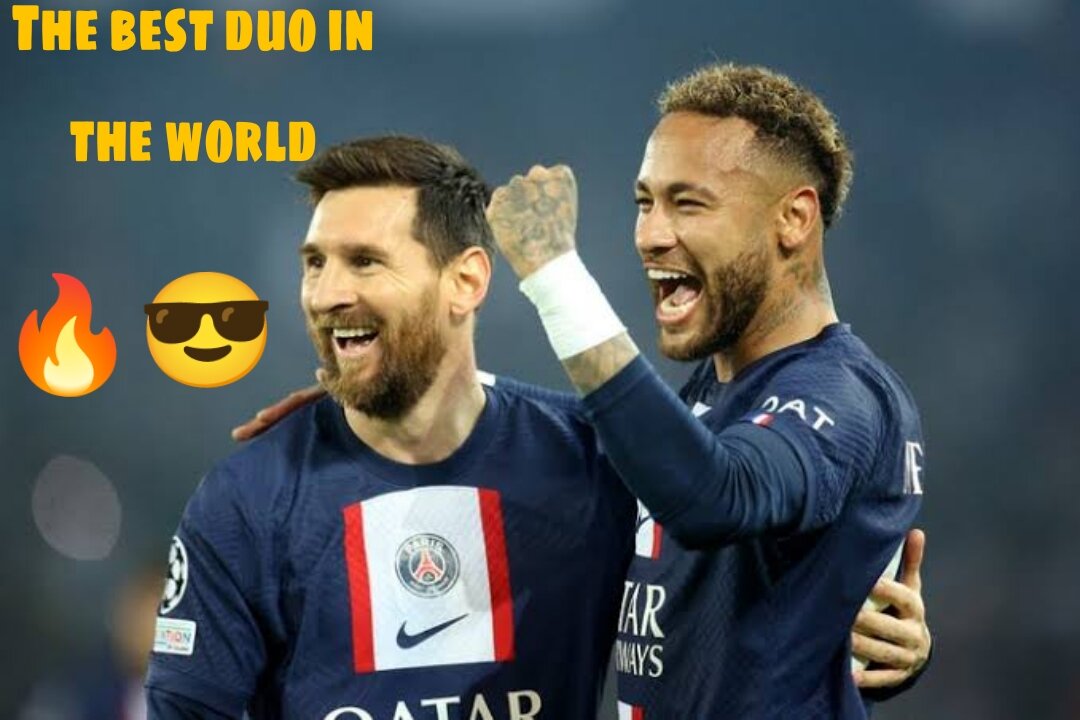 The best Duo In Football Messi and Neymar jr