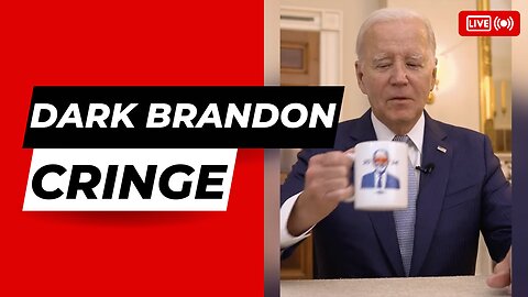 JOE BIDEN RESURRECTING THE "DARK BRANDON" MEME: Super Cringey!