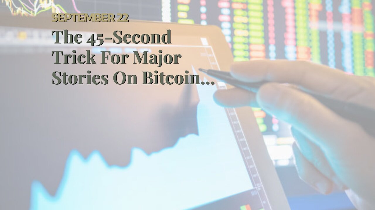 The 45-Second Trick For Major Stories On Bitcoin, PayPal & El Salvador - Moneycontrol