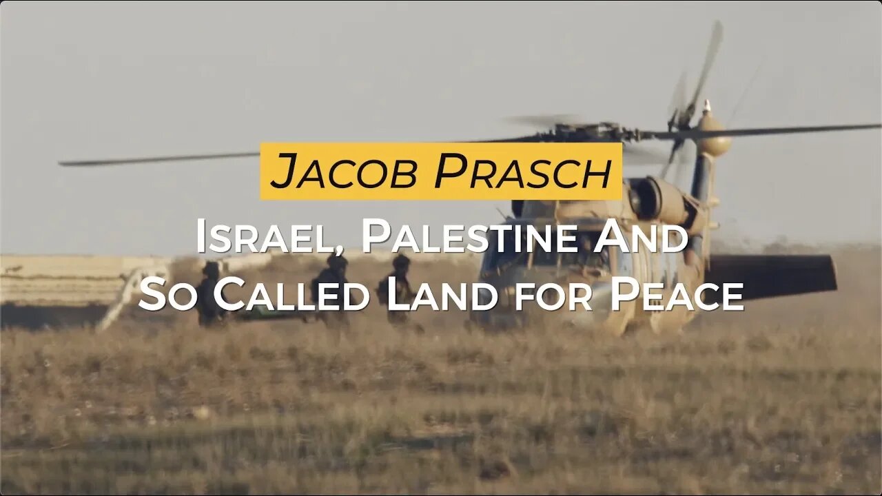Israel, Palestine and So Called Land For Peace - Jacob Prasch