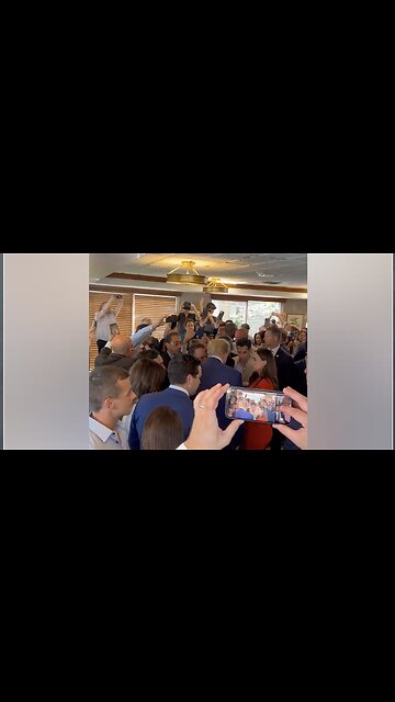 Supporters Pray With Trump In Miami Restaurant After Court Hearing