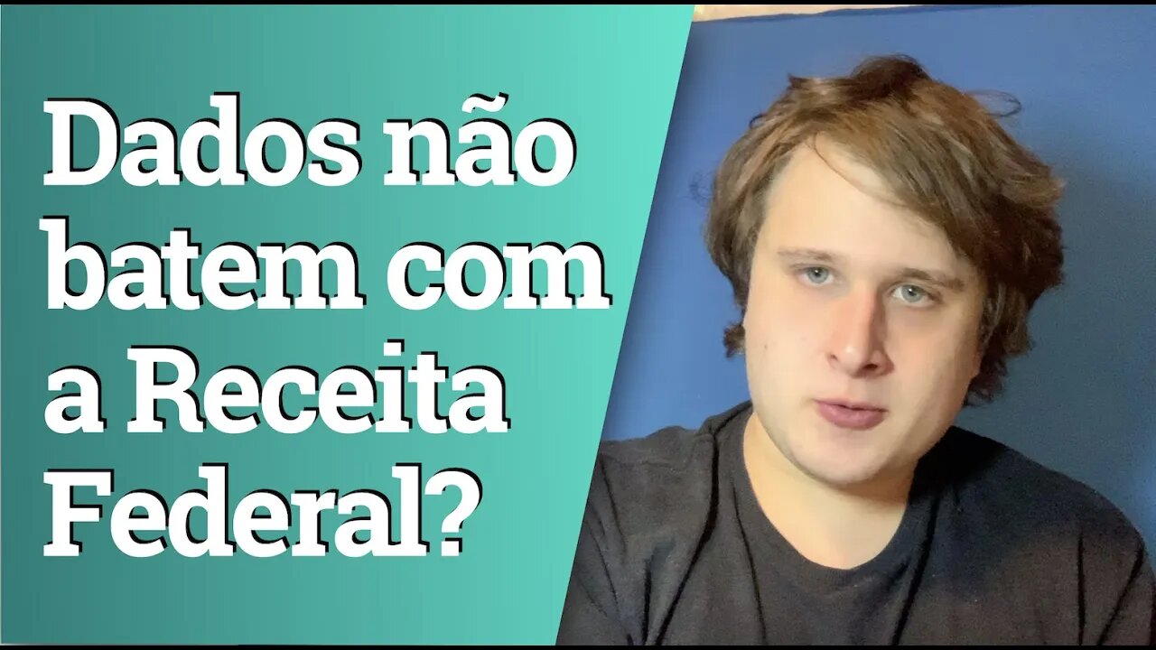 Auxílio de 600 reais: Seus dados não batem com a Receita Federal?