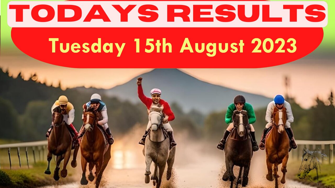 Horse Race Result Tuesday 15th August 2023 Exciting race update! 🏁🐎Stay tuned - thrilling outcome!❤️