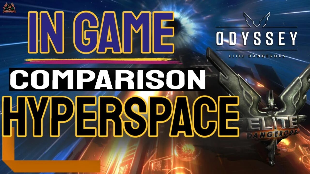 Elite Dangerous Hyperspace comparison Odyssey vs Horizons