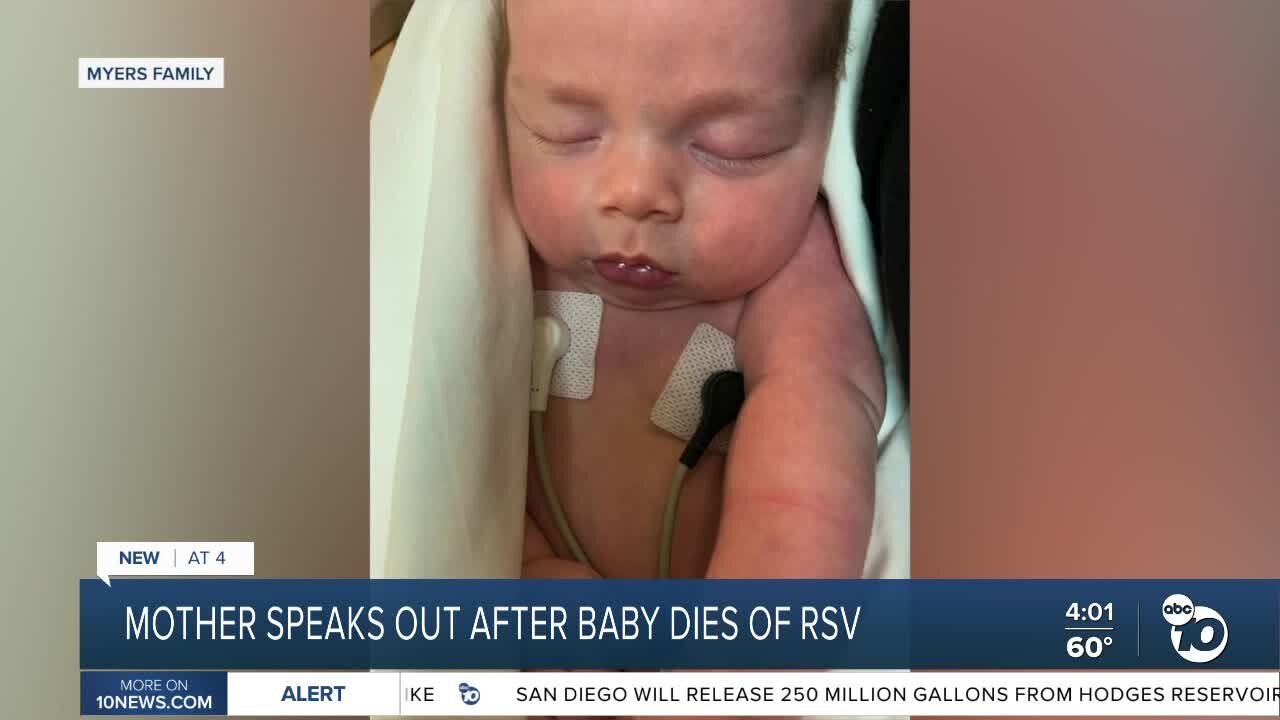 Mother warns of RSV dangers after baby son's death