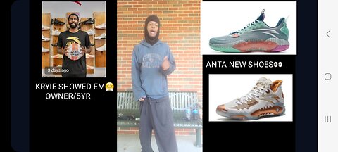 KYRIE IRVING NEW MEGA SHOE DEAL WIT ANTA AN MAKE BIG DONATION 💪🏾💯