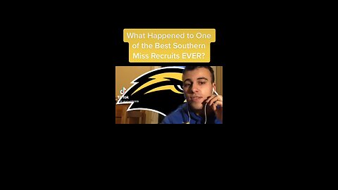 What Happened to One of the Best Recruits in Southern Miss History?