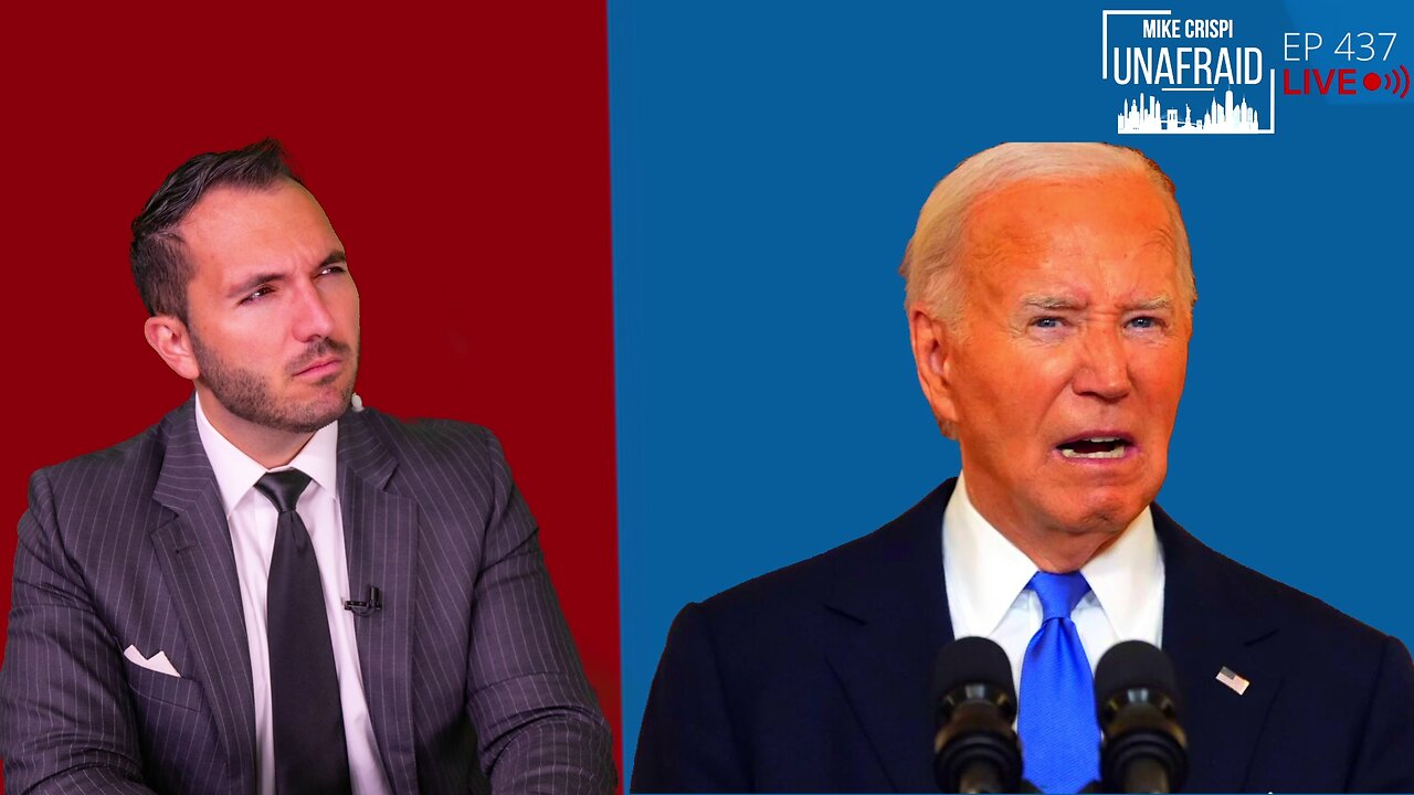 BIDEN’S 4 MINUTE MELTDOWN POST- SUPREME COURT RULING ON IMMUNITY @8PM