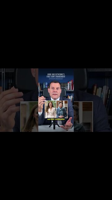 Anne and Catherine's first joint engagement - #shorts