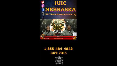 #IUIC #israelunitedinchrist #nathanyel7 #IUICNE #nebraska #Slavery #Prophecy #BHM365 #Blackhistory