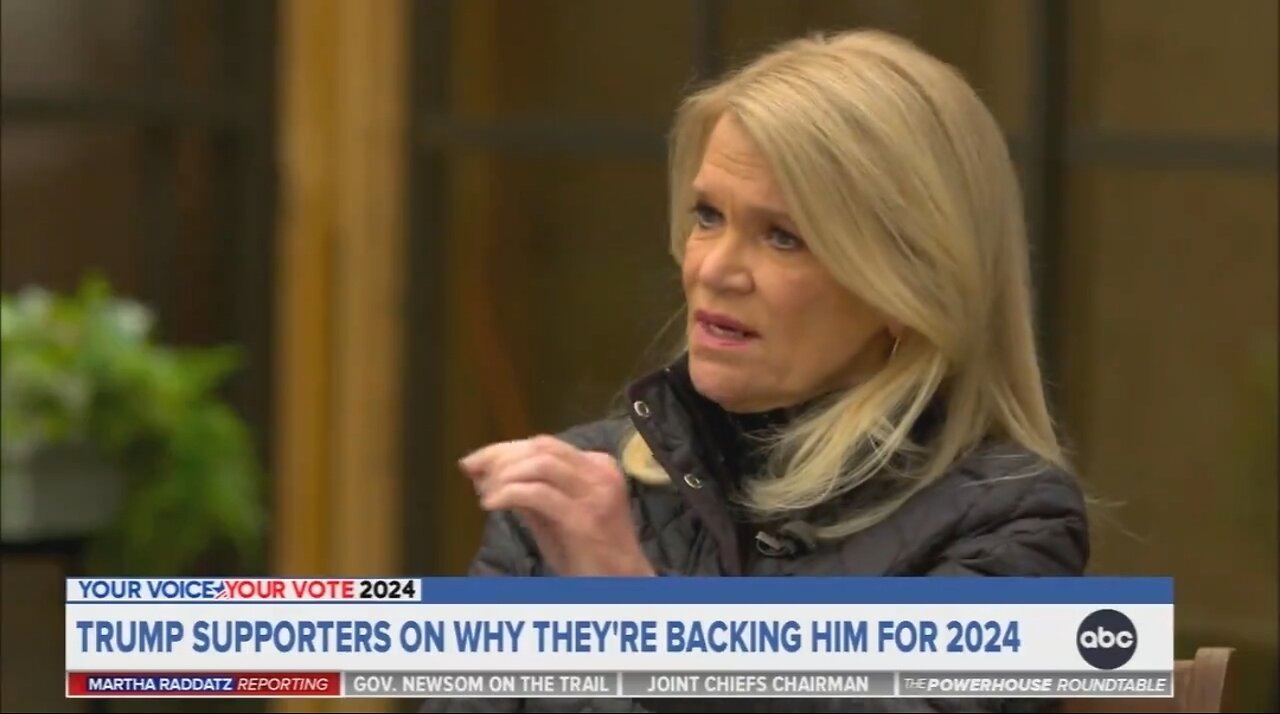 Voter Isn't Having It As Liberal Host Tries To Bash Trump