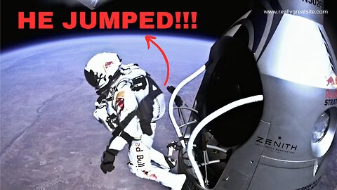 I jumped from space (world record)