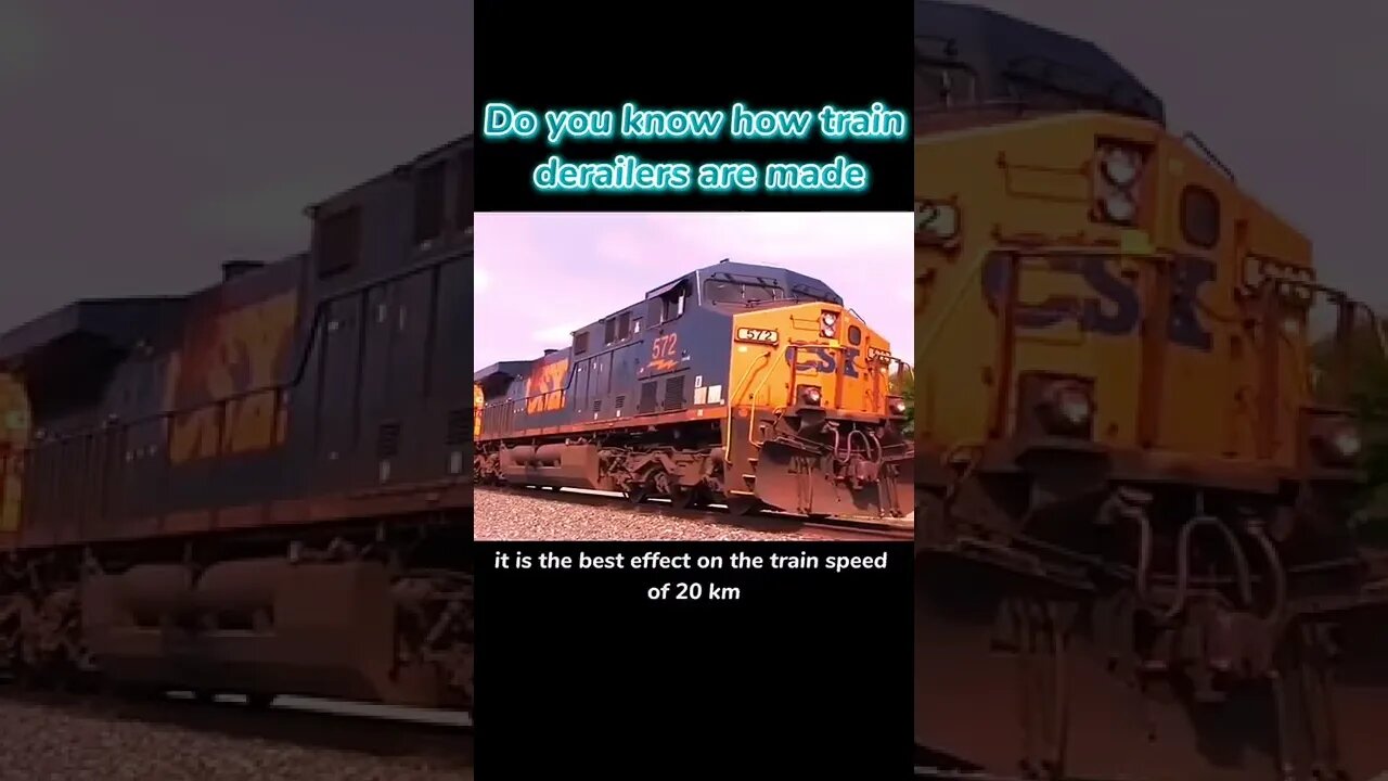 HOW TRAIN ARE DERAILERS WILL MADE THEM