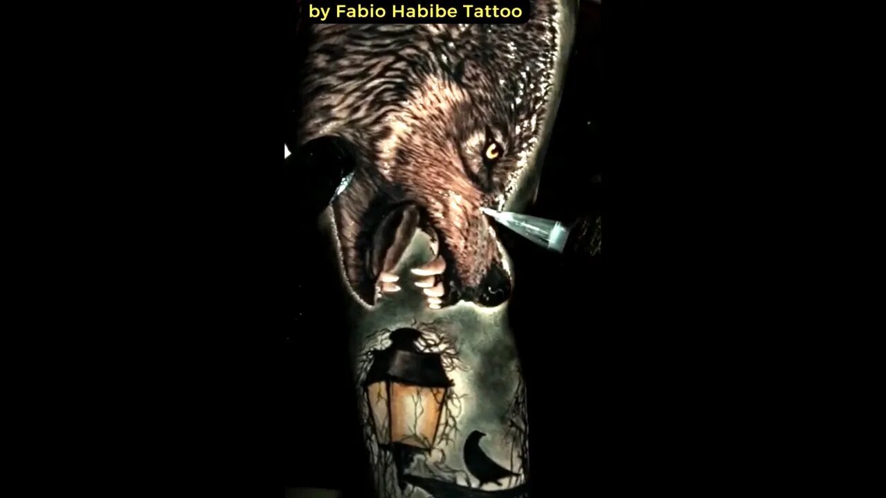 by @fabiohabibetattoo #shorts #tattoos #youtubeshorts