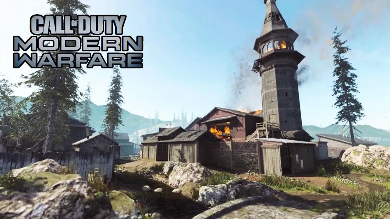 Call of Duty Modern Warfare 2019 Multiplayer Map Hovec Sawmill Gameplay