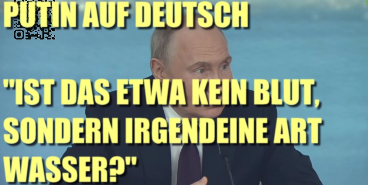 Putin über ein altes Gespräch mit der Bundeskanzlerin..