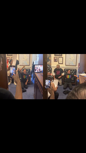 Left-Wing Activists Storm Speaker Kevin McCarthy’s Office