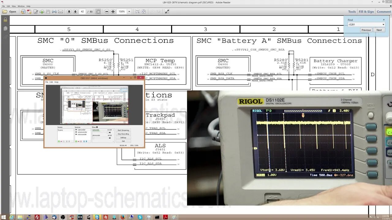 What is a pullup resistor and how is it used to create a data line?