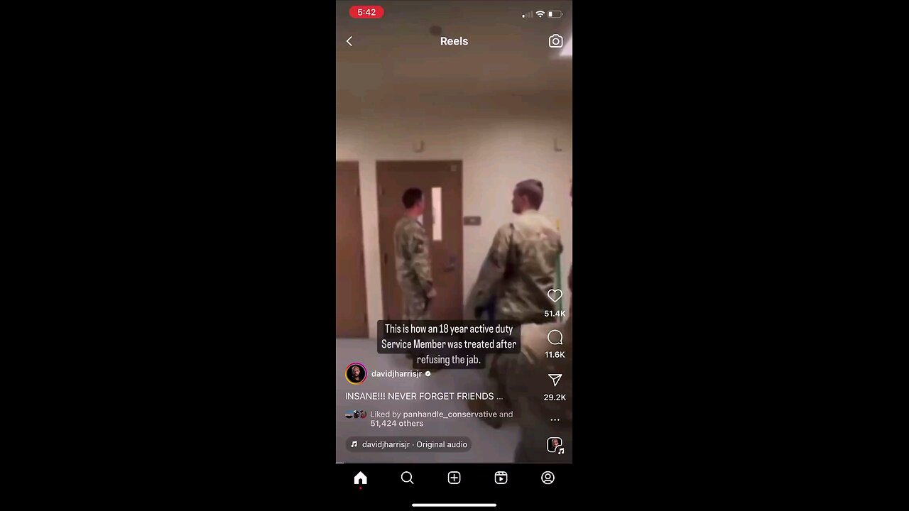 An 18 year Active Duty Service member was treated like this and they forced the vaccine on him.