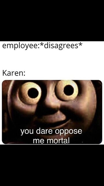 Pyscho Karen gets dropped