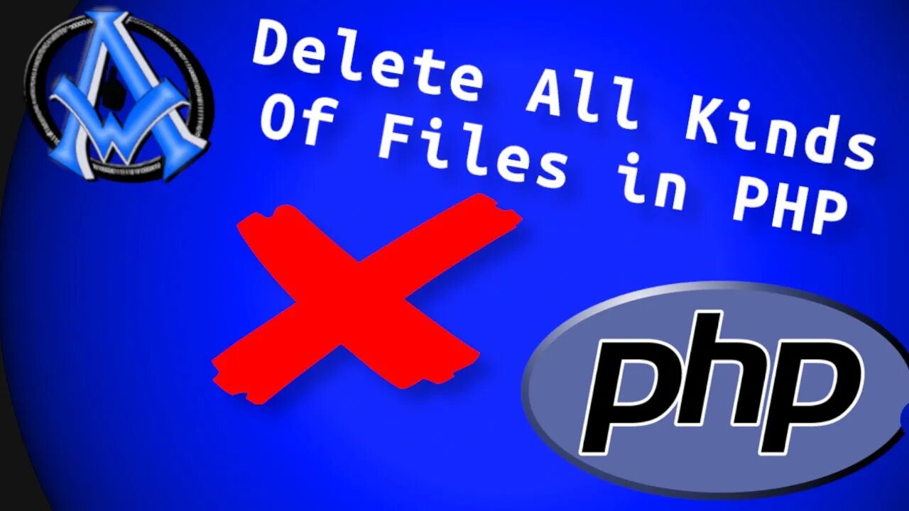 Delete Files in Directory or Folder With PHP | How To Tutorial | Unlink