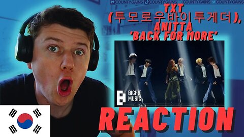 🇰🇷TXT (투모로우바이투게더), Anitta ‘Back for More’ Official MV - IRISH REACTION